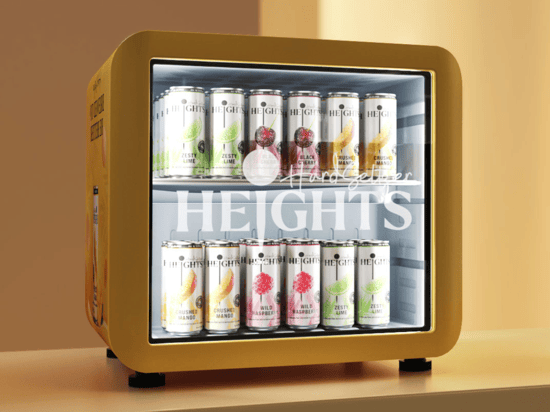 Heights custom mini fridge concept 